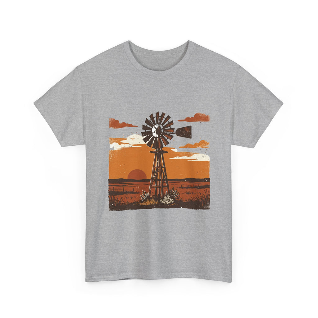 Windmill Sunset T-Shirt