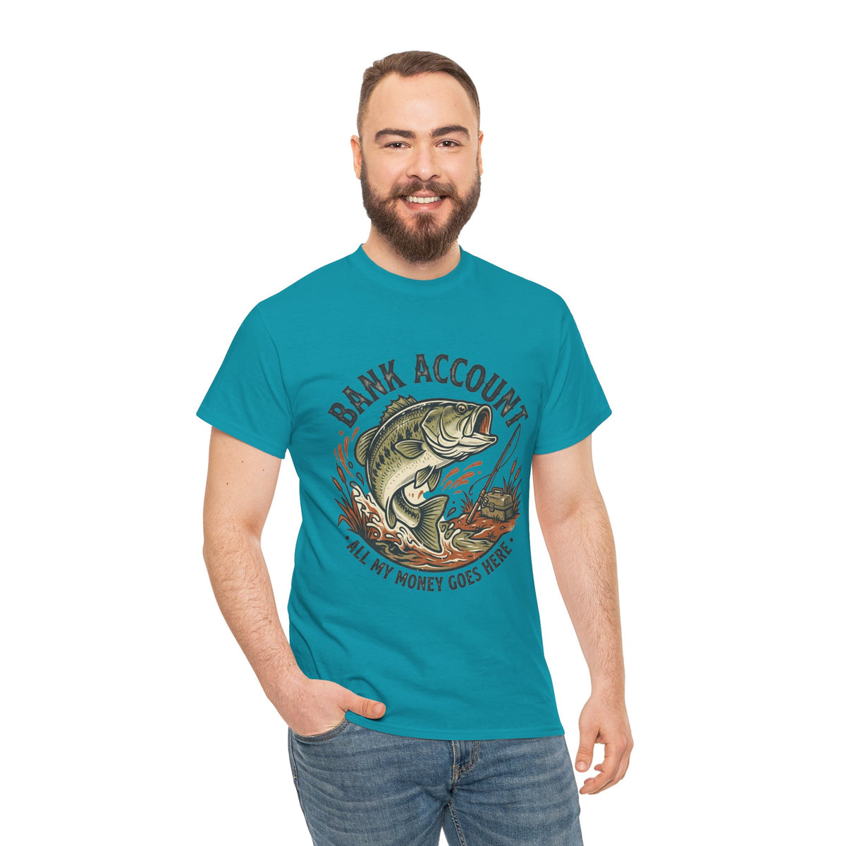 Bank Account Fishing T-Shirt