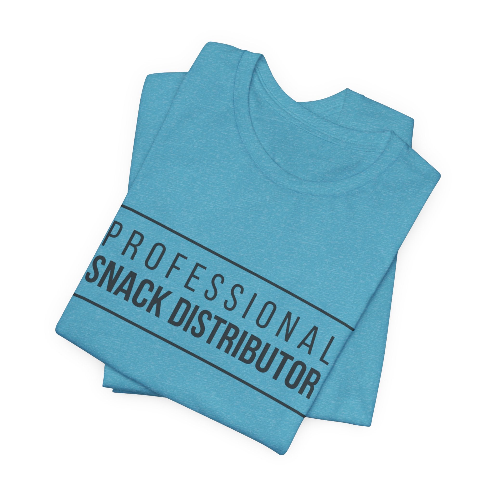 Professional Snack Distributor Tee — Funny Food Lover T-Shirt