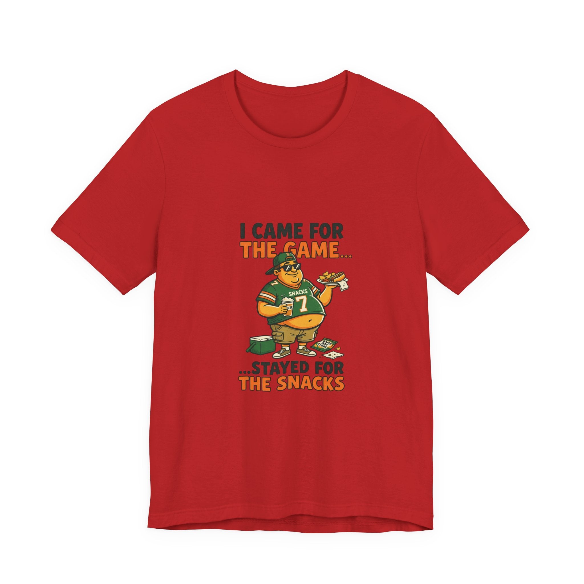 I Came for the Game, Stayed for the Snacks T-Shirt