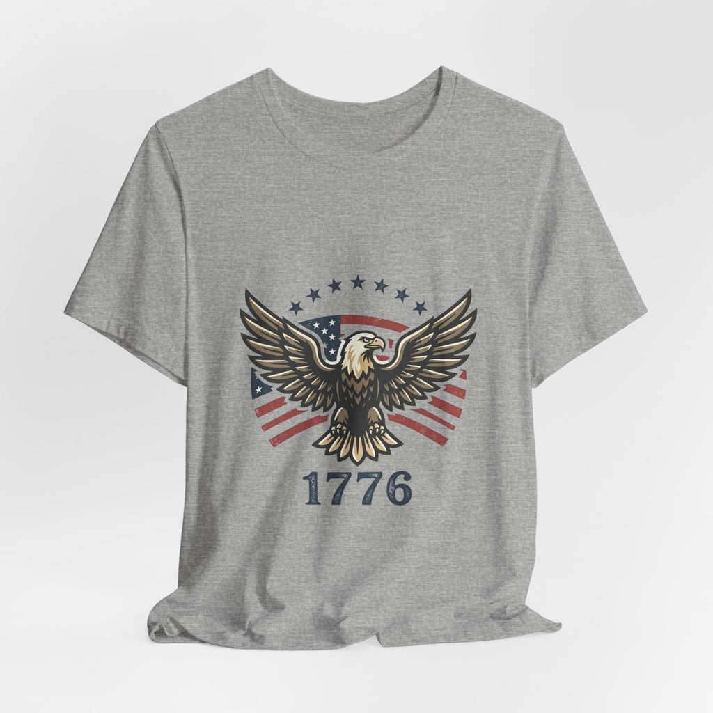 1776 Eagle Patriotic Tee | Faith and Freedom, Vintage Americana