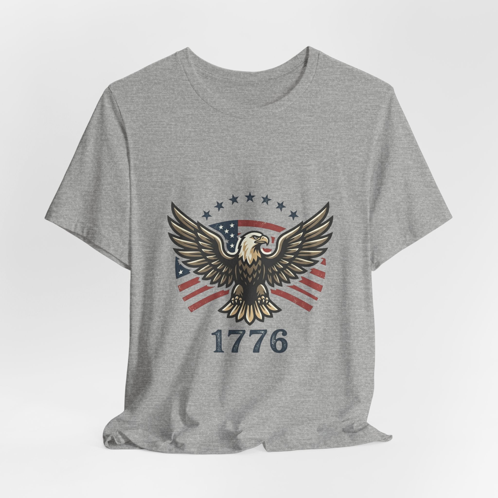 1776 Eagle Patriotic Tee | Faith and Freedom, Vintage Americana