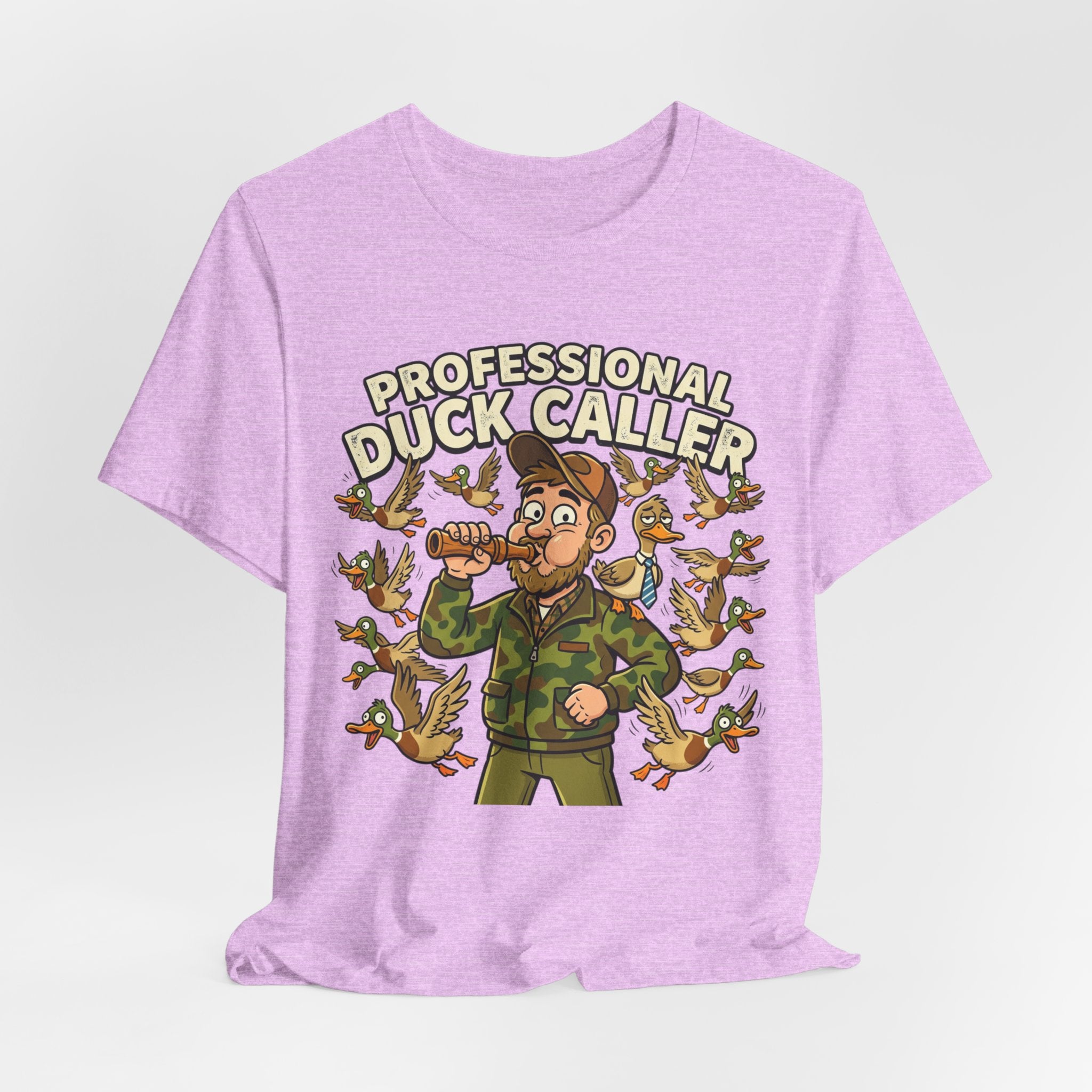 Professional Duck Caller T-Shirt — Funny Hunting Tee for Duck Hunters