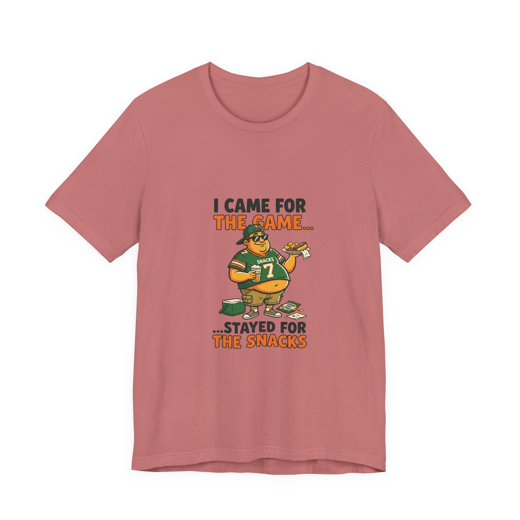 I Came for the Game, Stayed for the Snacks T-Shirt