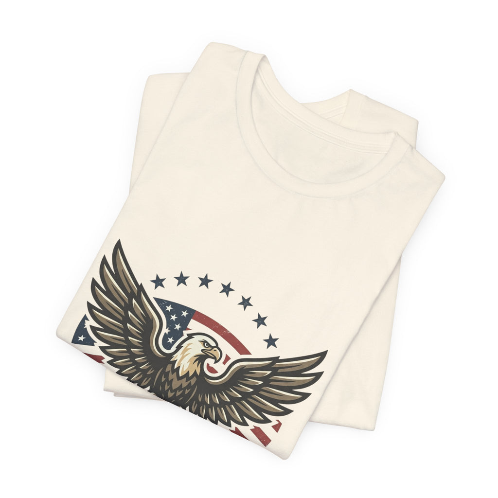 1776 Eagle Patriotic Tee | Faith and Freedom, Vintage Americana