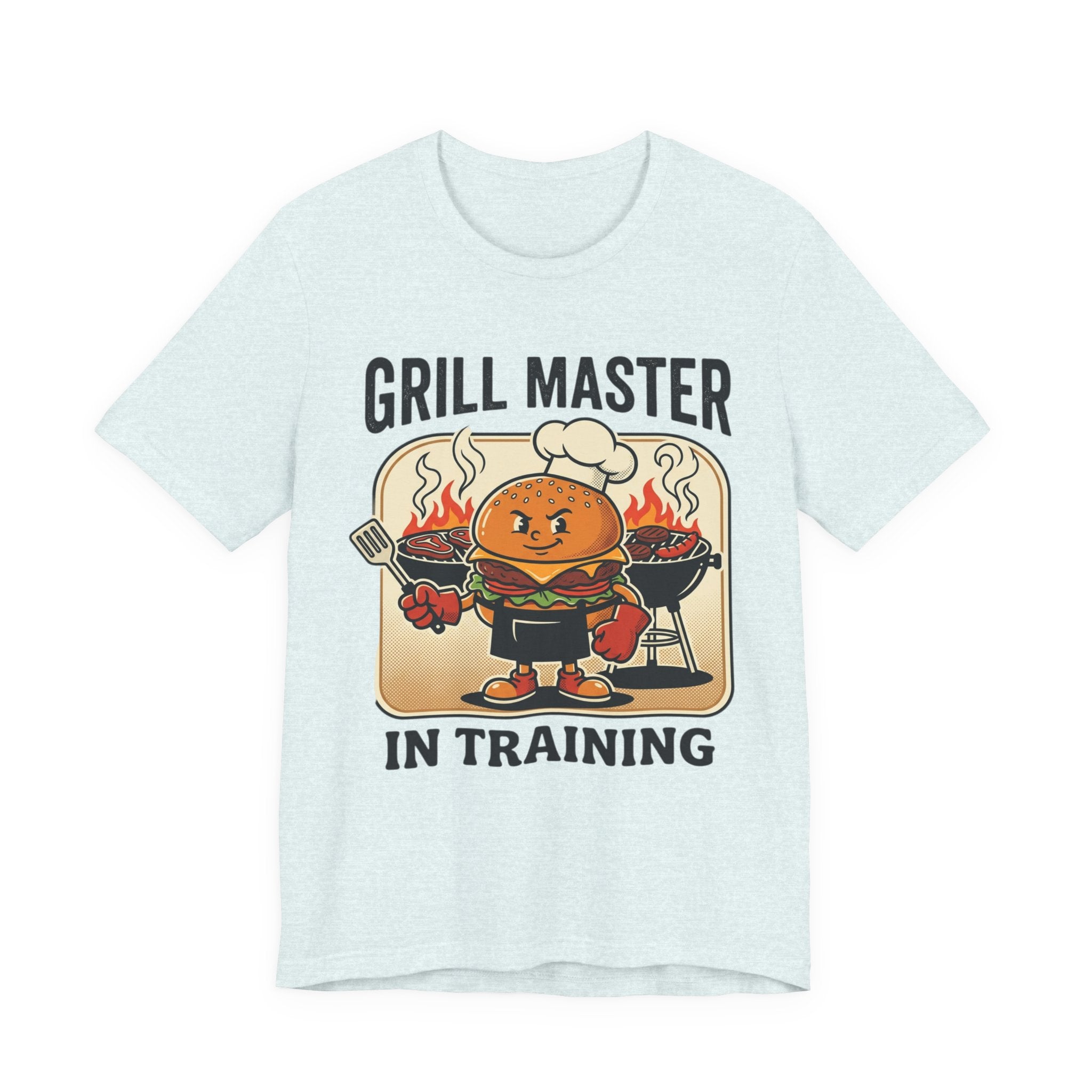 Grill Master in Training T-Shirt — Funny BBQ Burger Chef Tee