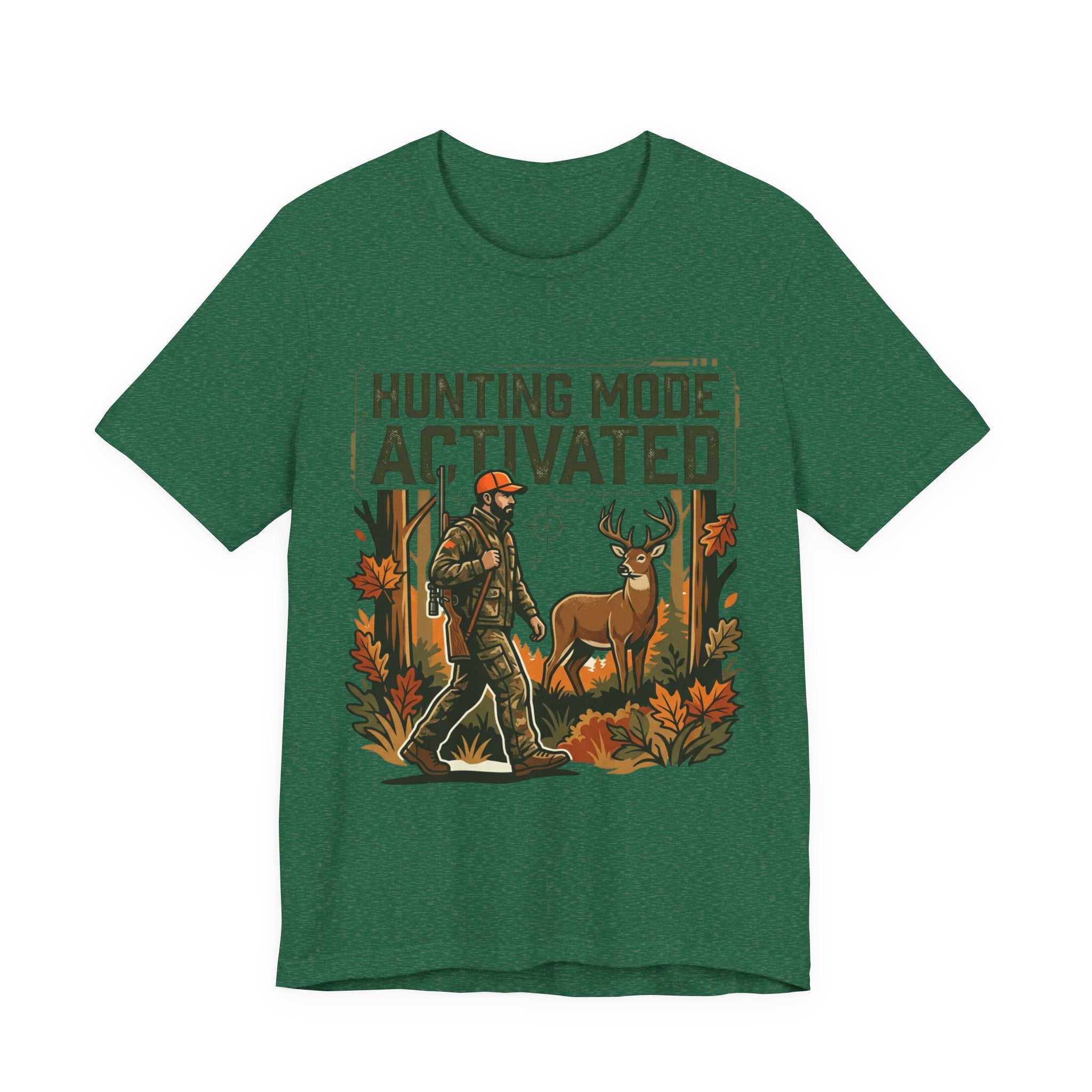 Hunting Mode Activated T-Shirt — Camouflage Deer Hunting Tee