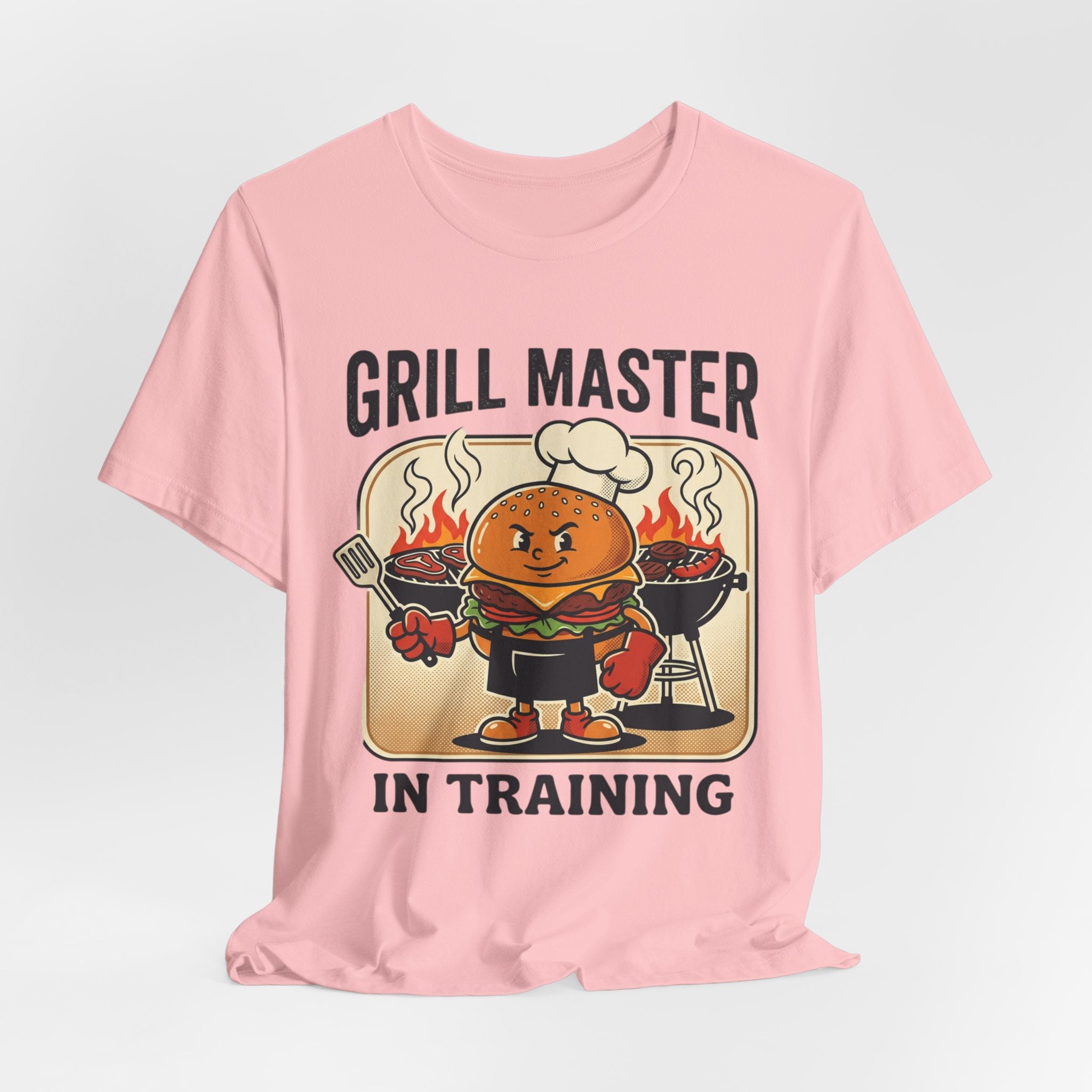 Grill Master in Training T-Shirt — Funny BBQ Burger Chef Tee