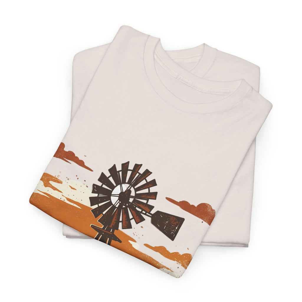 Windmill Sunset T-Shirt