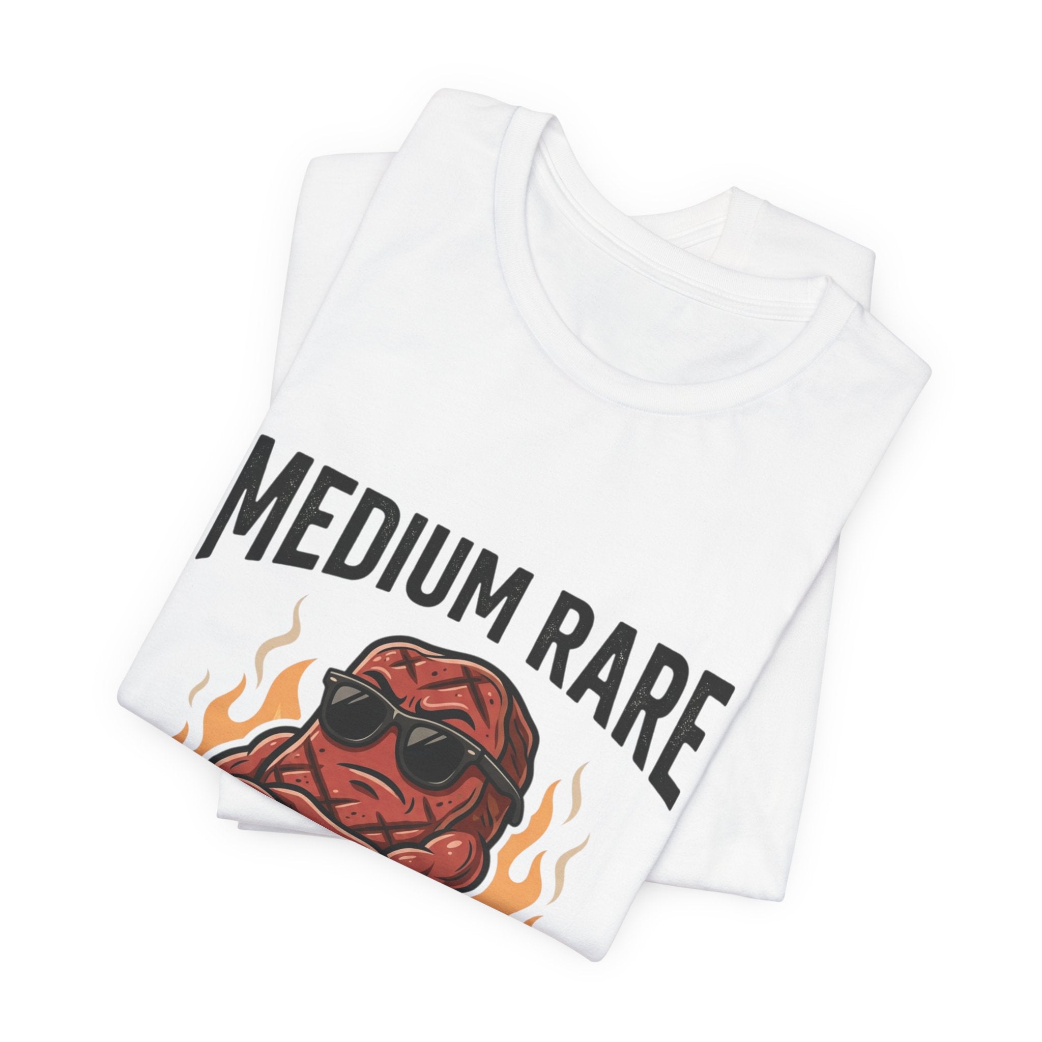 Medium Rare Personality Steak T-Shirt — Funny Grill & BBQ Shirt