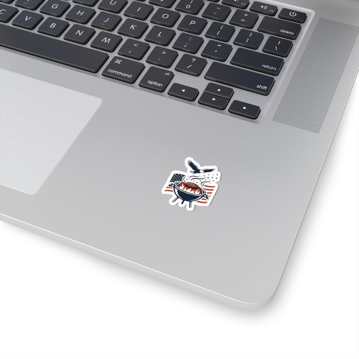 Liberty Grill Patriotic Sticker | Faith-Based 4th of July, Vintage Americana