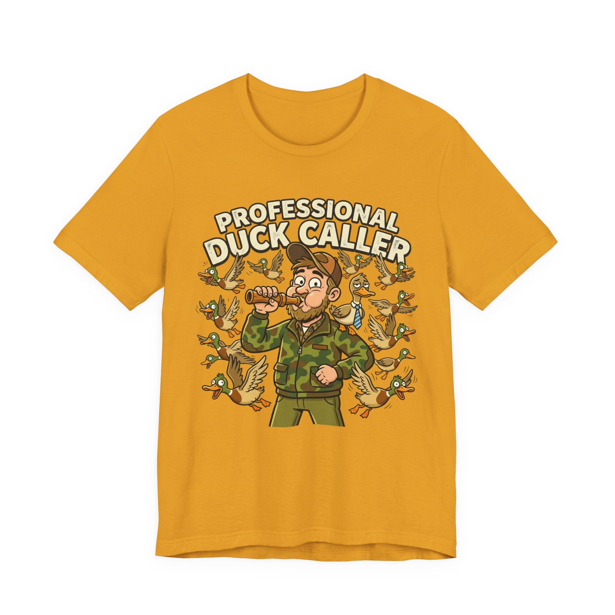 Professional Duck Caller T-Shirt — Funny Hunting Tee for Duck Hunters