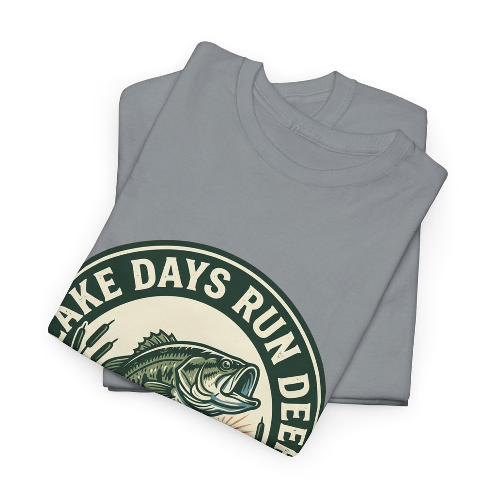 Lake Days Run Deep Fishing T-Shirt