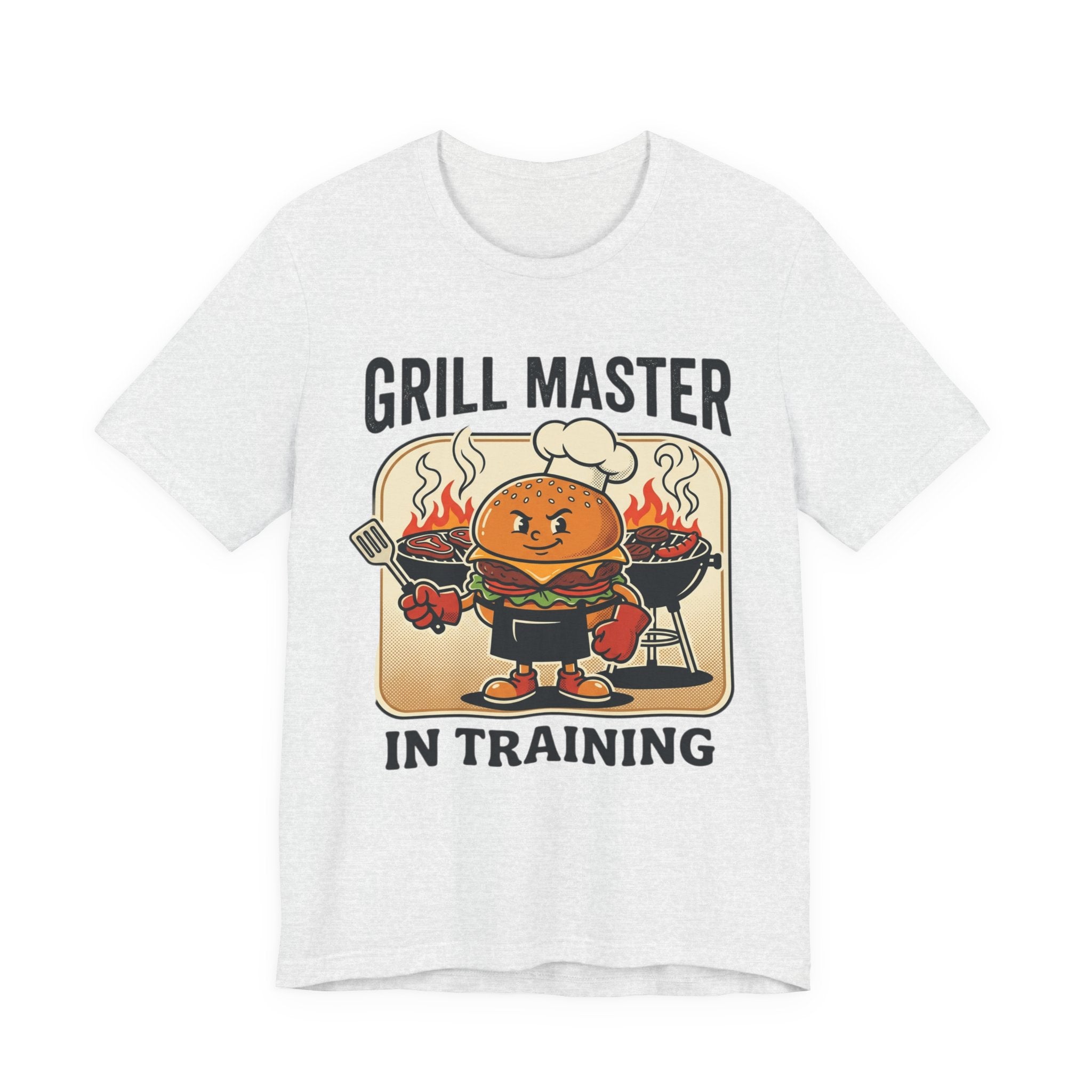 Grill Master in Training T-Shirt — Funny BBQ Burger Chef Tee