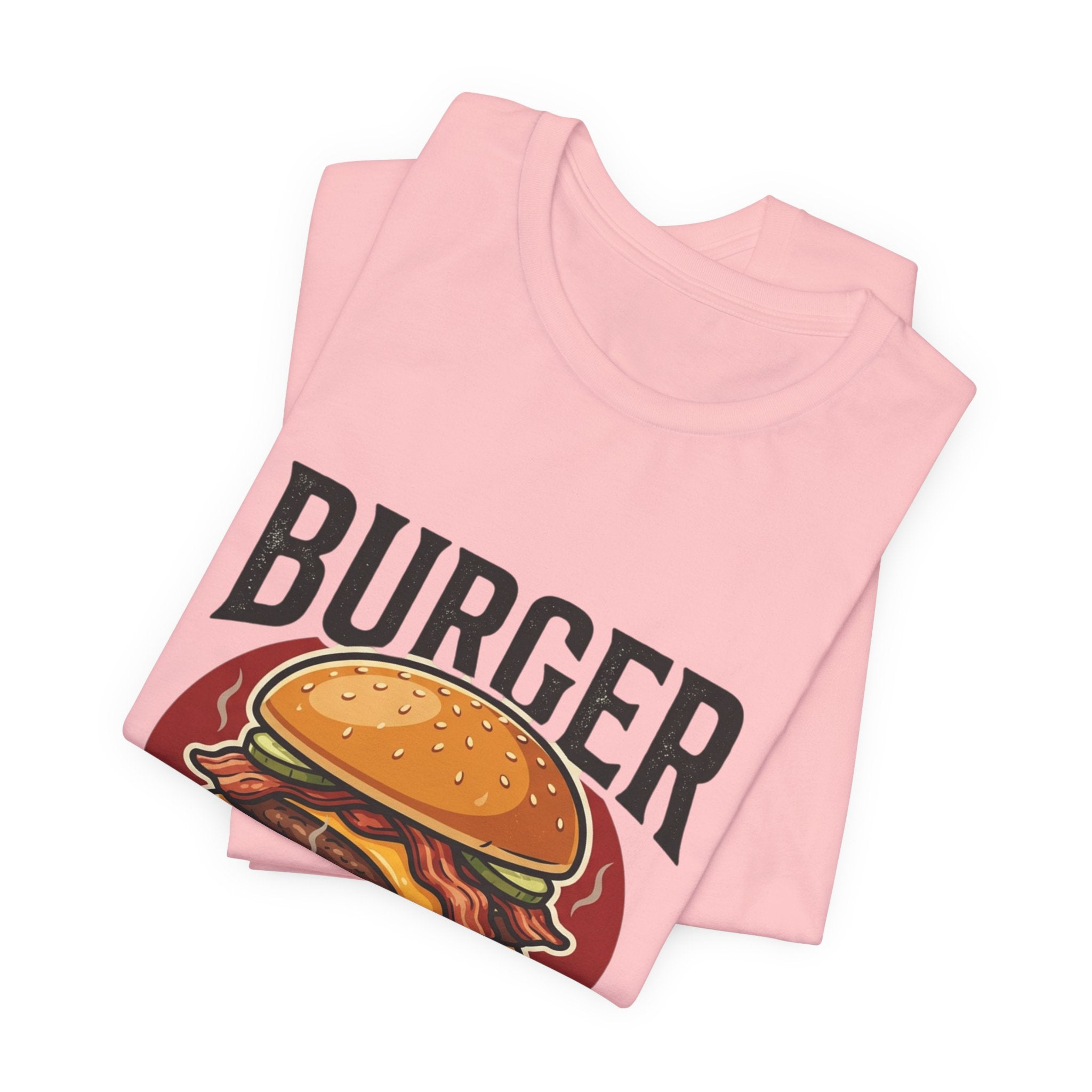 Burger Enthusiast T-Shirt — Retro Cheeseburger Graphic Tee for Foodies