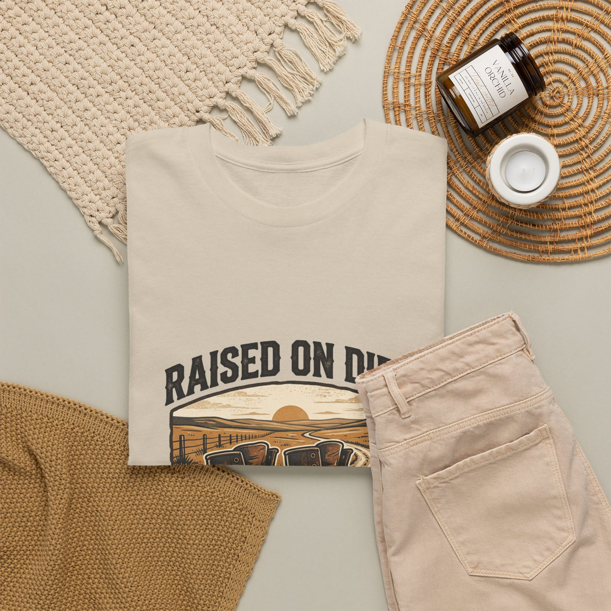 Raised on Dirt T-Shirt
