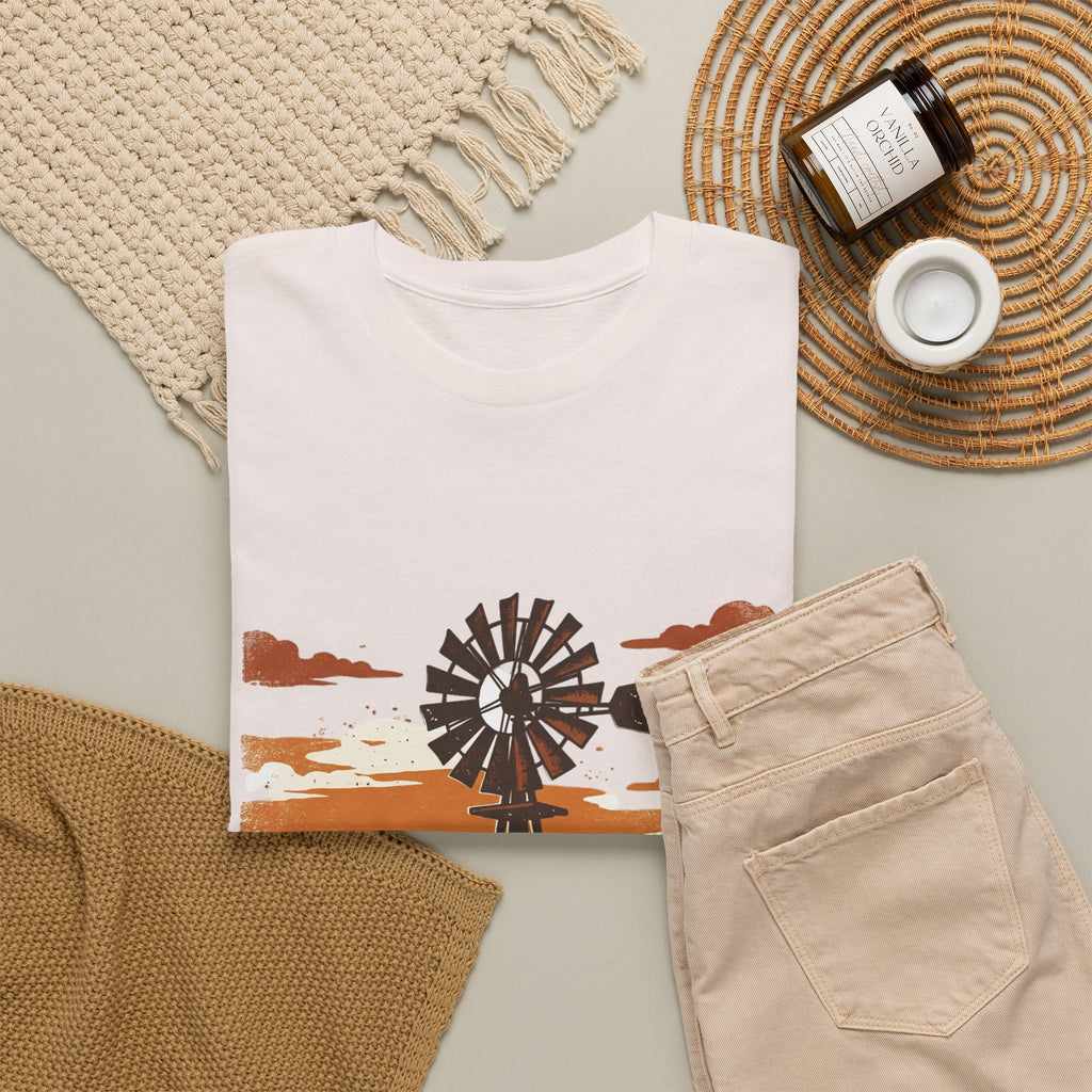Windmill Sunset T-Shirt