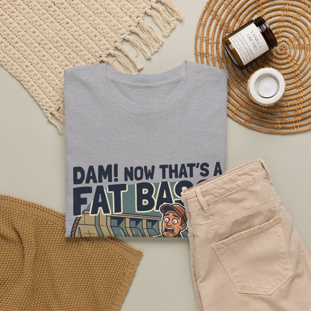 Dam! Now That's a Fat Bass! T-Shirt