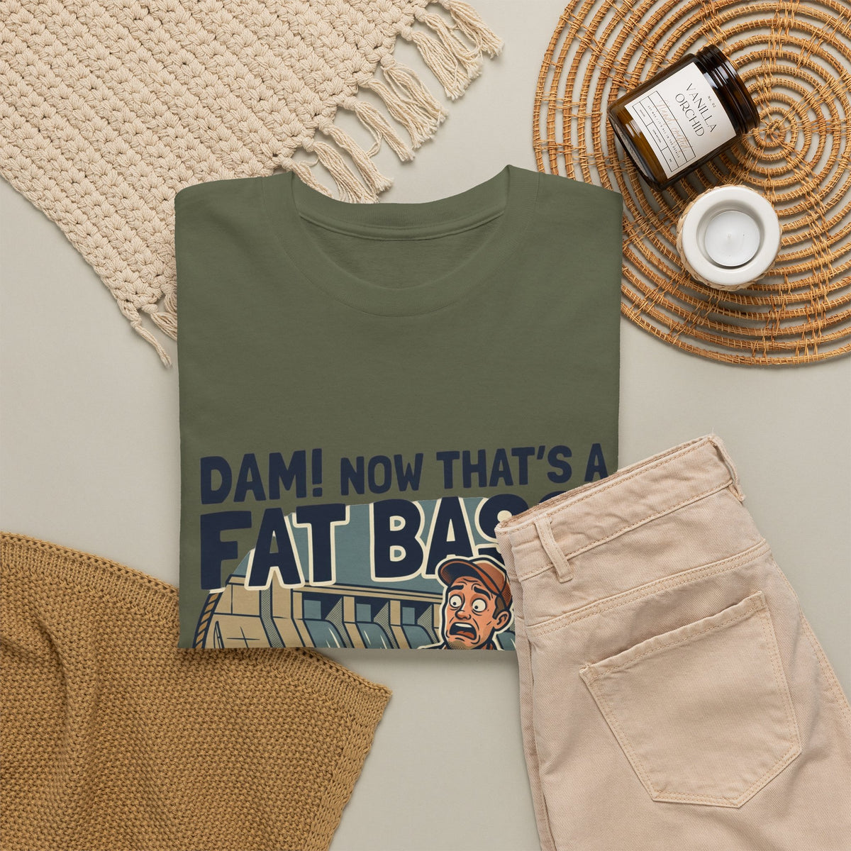 Dam! Now That's a Fat Bass! T-Shirt