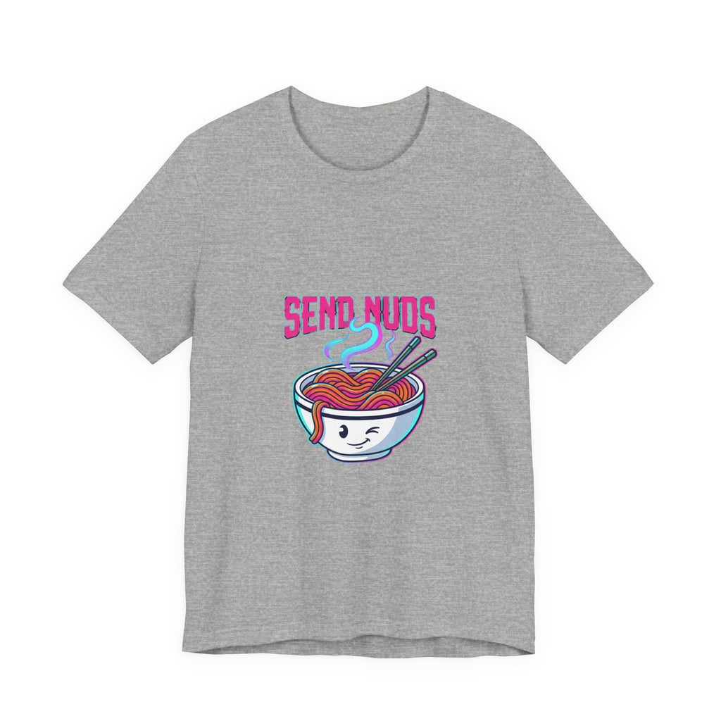 Ramen 'Send Nuds' Graphic Tee — Cute Kawaii Noodle Shirt