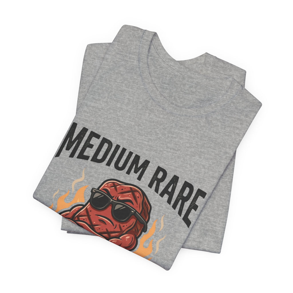 Medium Rare Personality Steak T-Shirt — Funny Grill & BBQ Shirt
