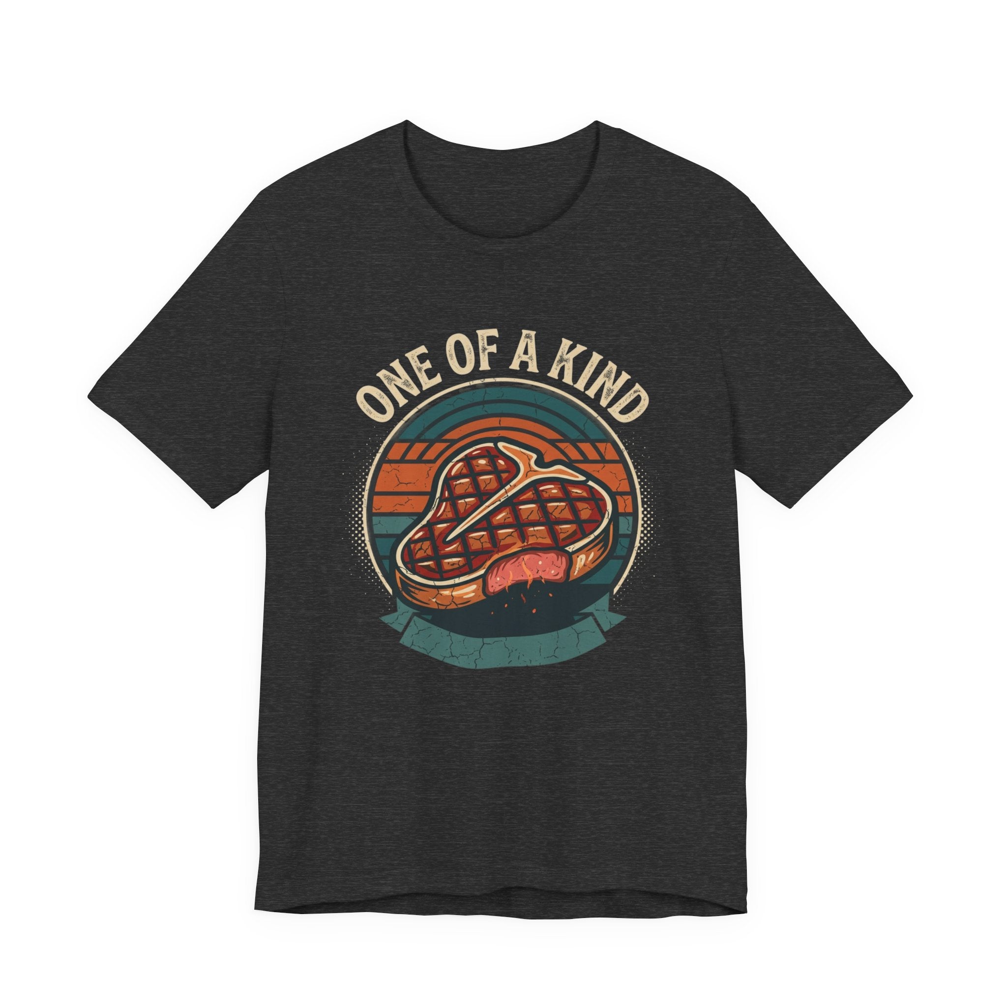 One of a Kind Steak T-Shirt — Vintage Retro Grill Tee