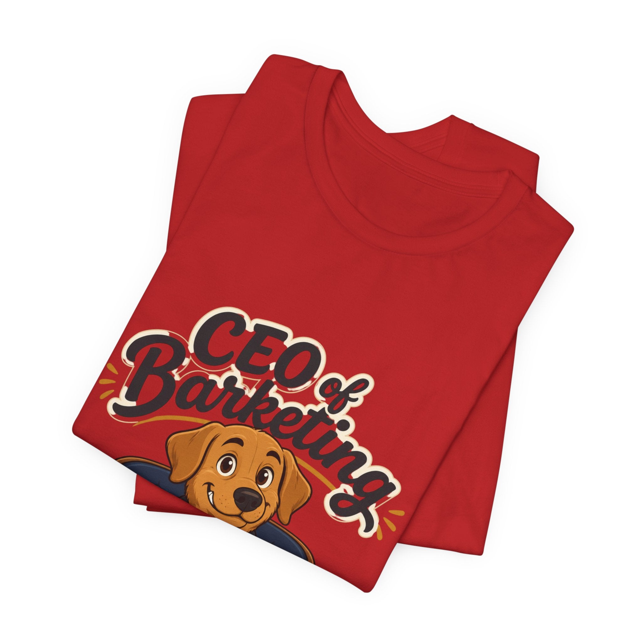 CEO of Barketing T-Shirt — Funny Dog Marketing Tee for Pet Lovers & Marketers