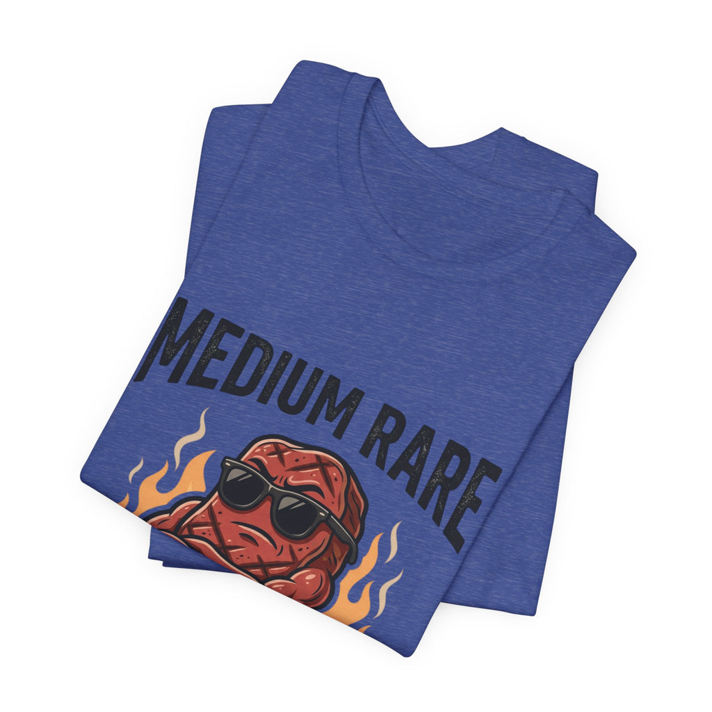 Medium Rare Personality Steak T-Shirt — Funny Grill & BBQ Shirt