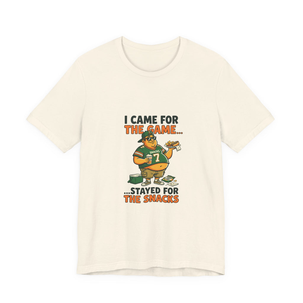 I Came for the Game, Stayed for the Snacks T-Shirt