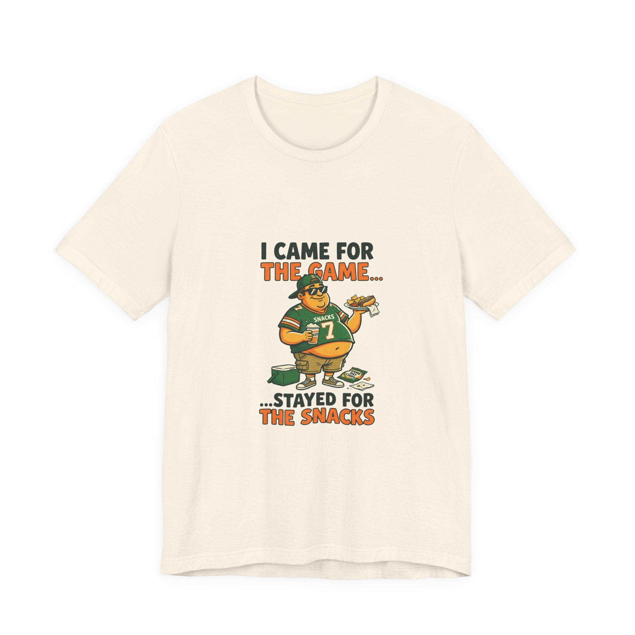I Came for the Game, Stayed for the Snacks T-Shirt