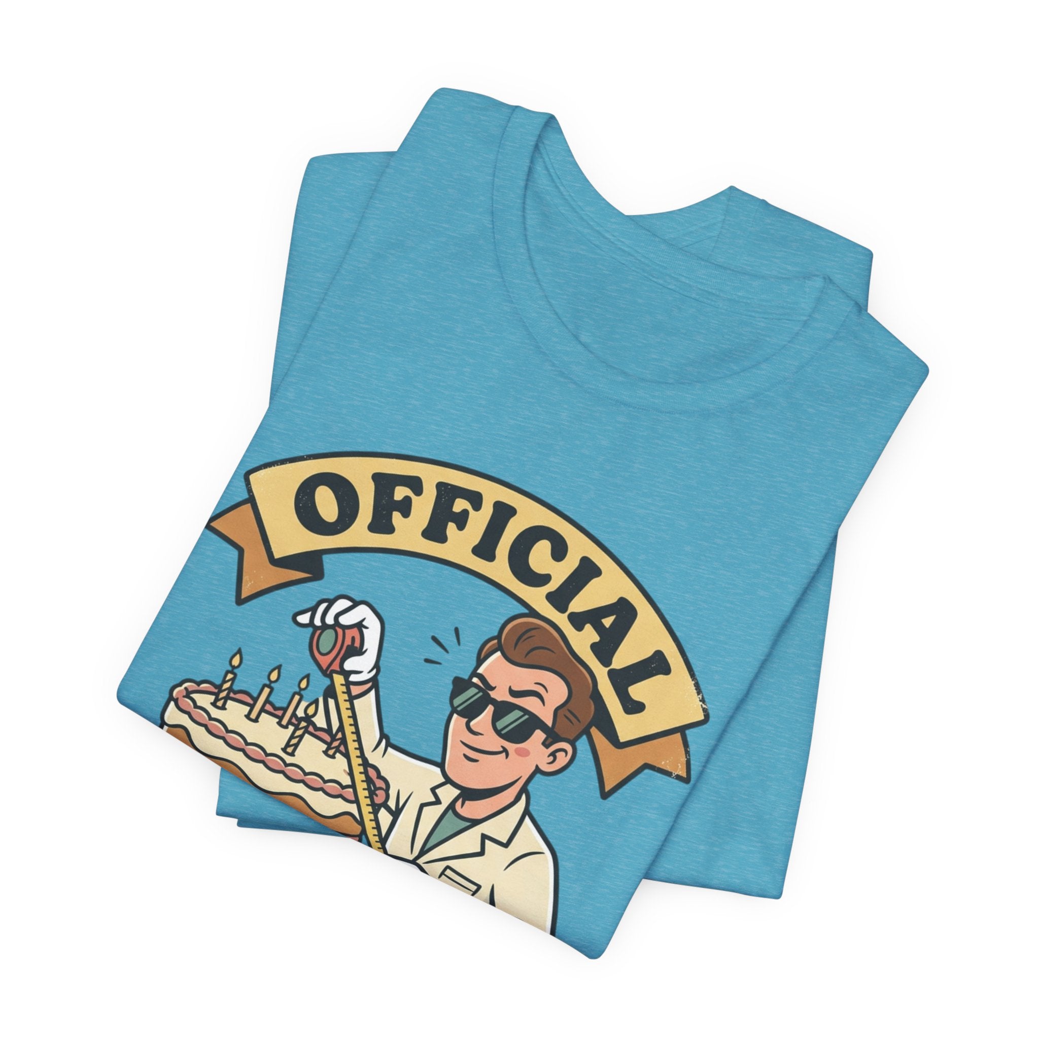 Cake Inspector T-Shirt — "Official Cake Inspector" Funny Baking Tee