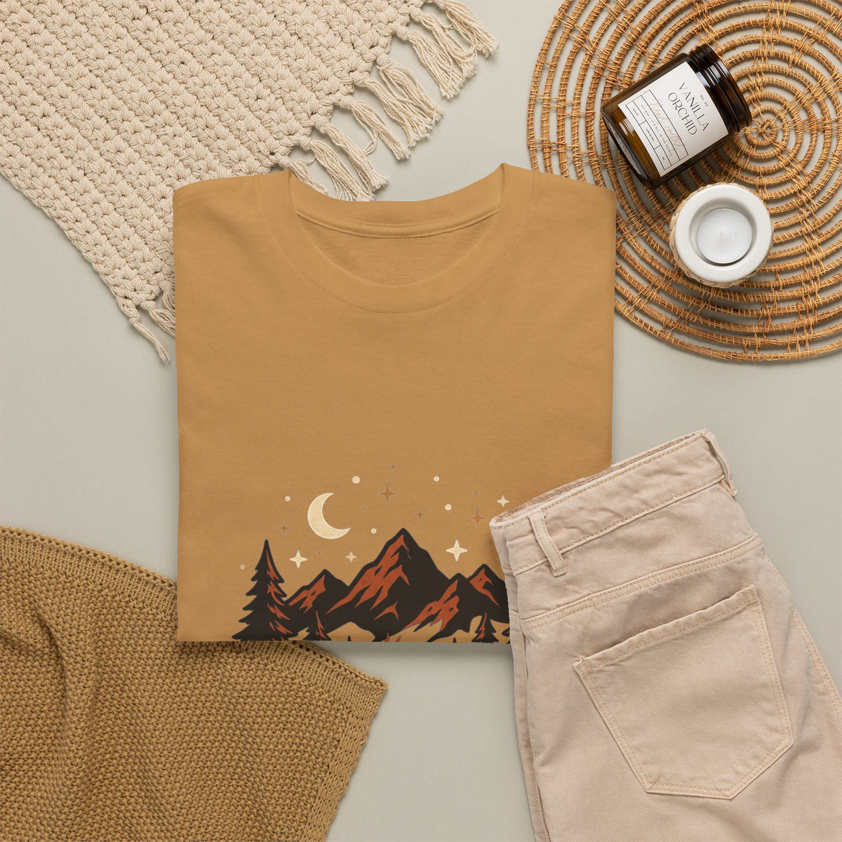 Campfire Mountains T-Shirt