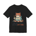 Cat Time T-Shirt — "I’m Not Lazy, I’m On Cat Time" Graphic Tee