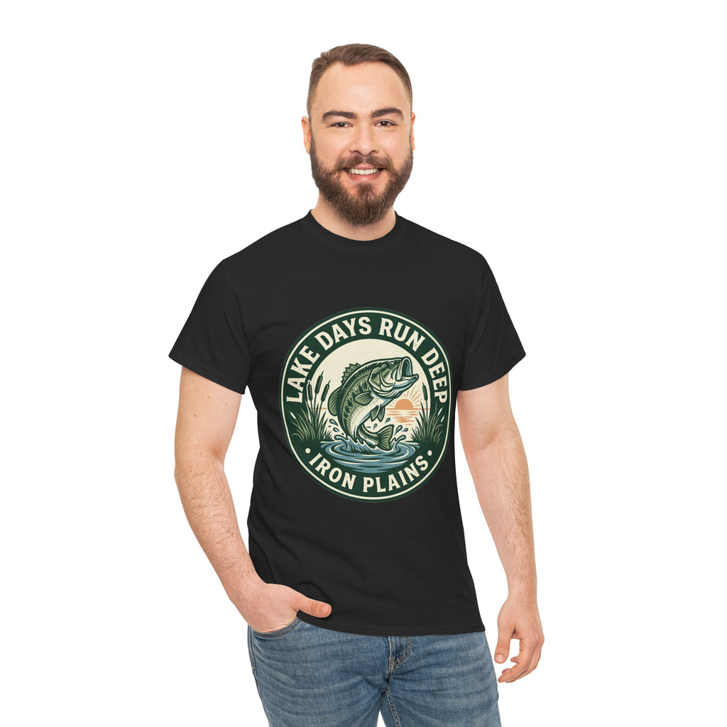 Lake Days Run Deep Fishing T-Shirt