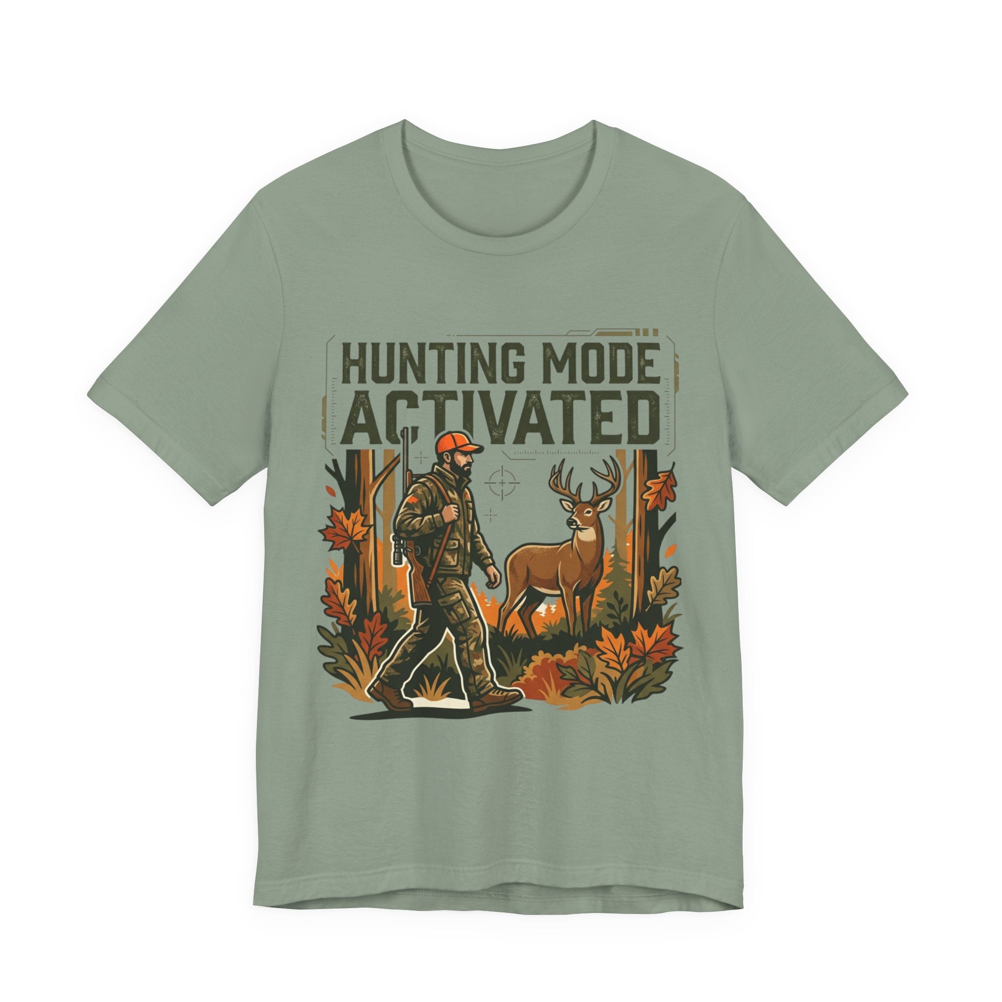 Hunting Mode Activated T-Shirt — Camouflage Deer Hunting Tee