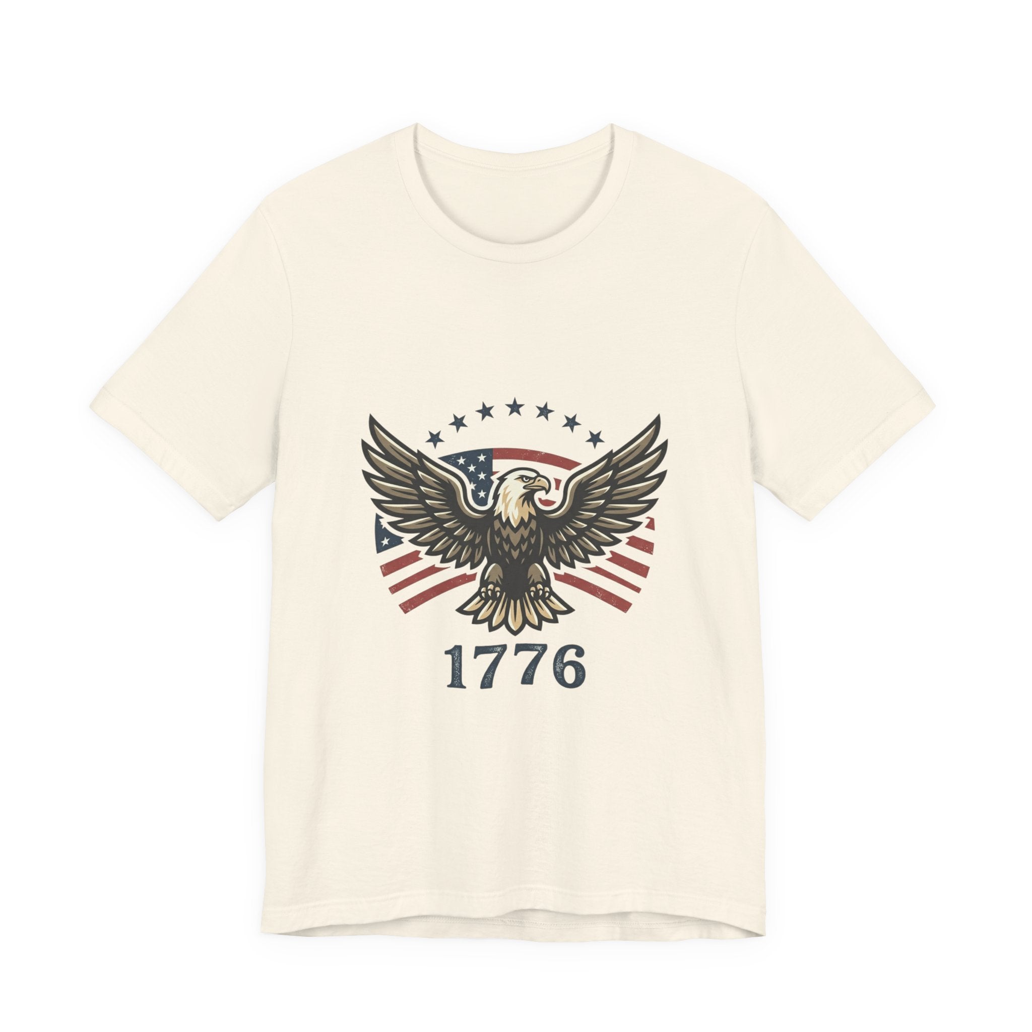 1776 Eagle Patriotic Tee | Faith and Freedom, Vintage Americana