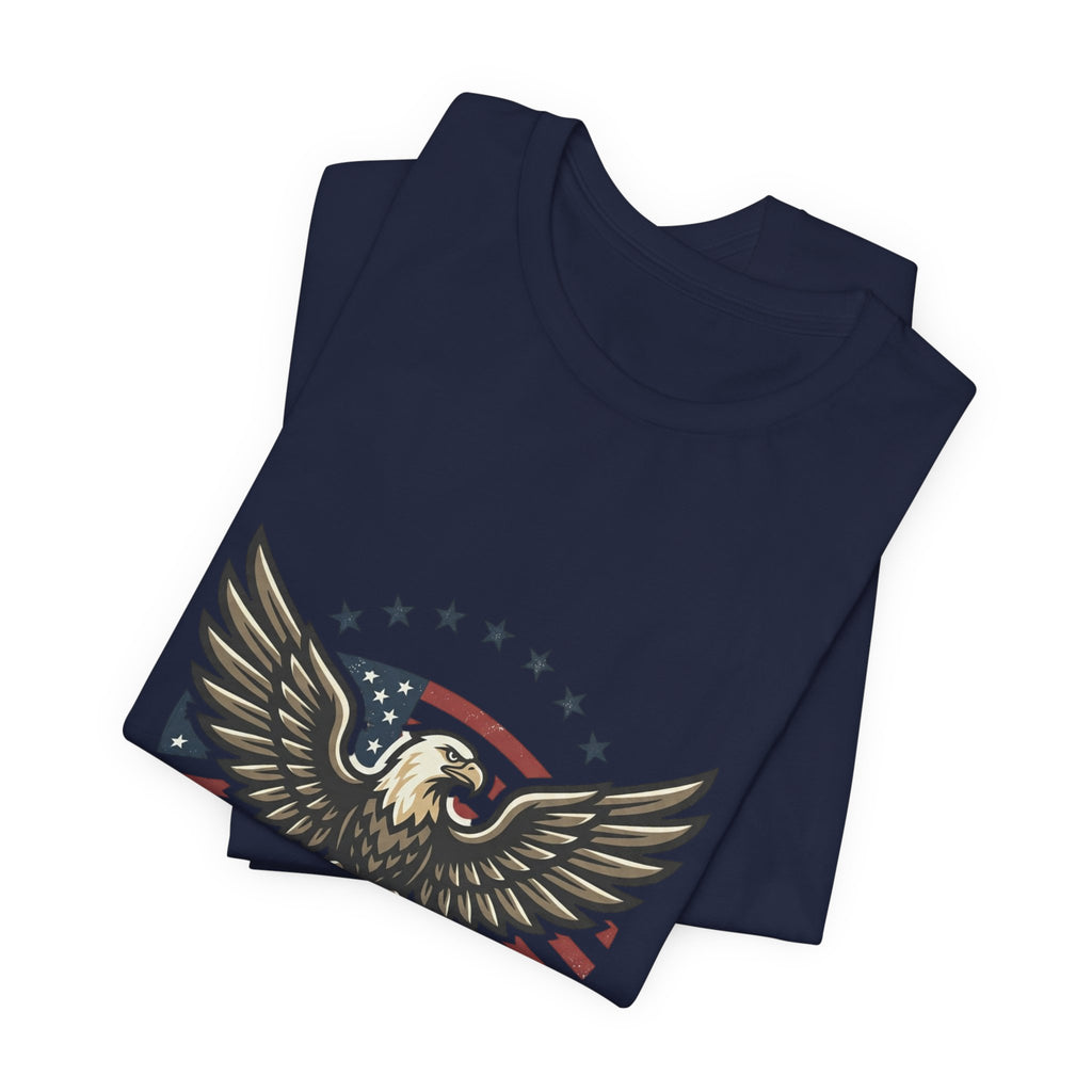 1776 Eagle Patriotic Tee | Faith and Freedom, Vintage Americana