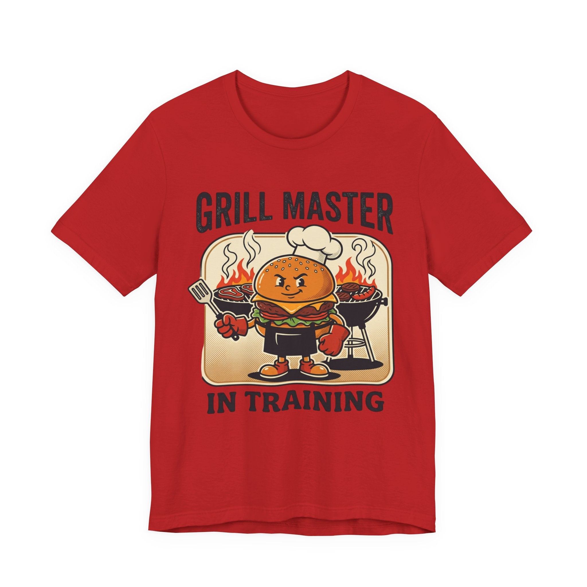 Grill Master in Training T-Shirt — Funny BBQ Burger Chef Tee