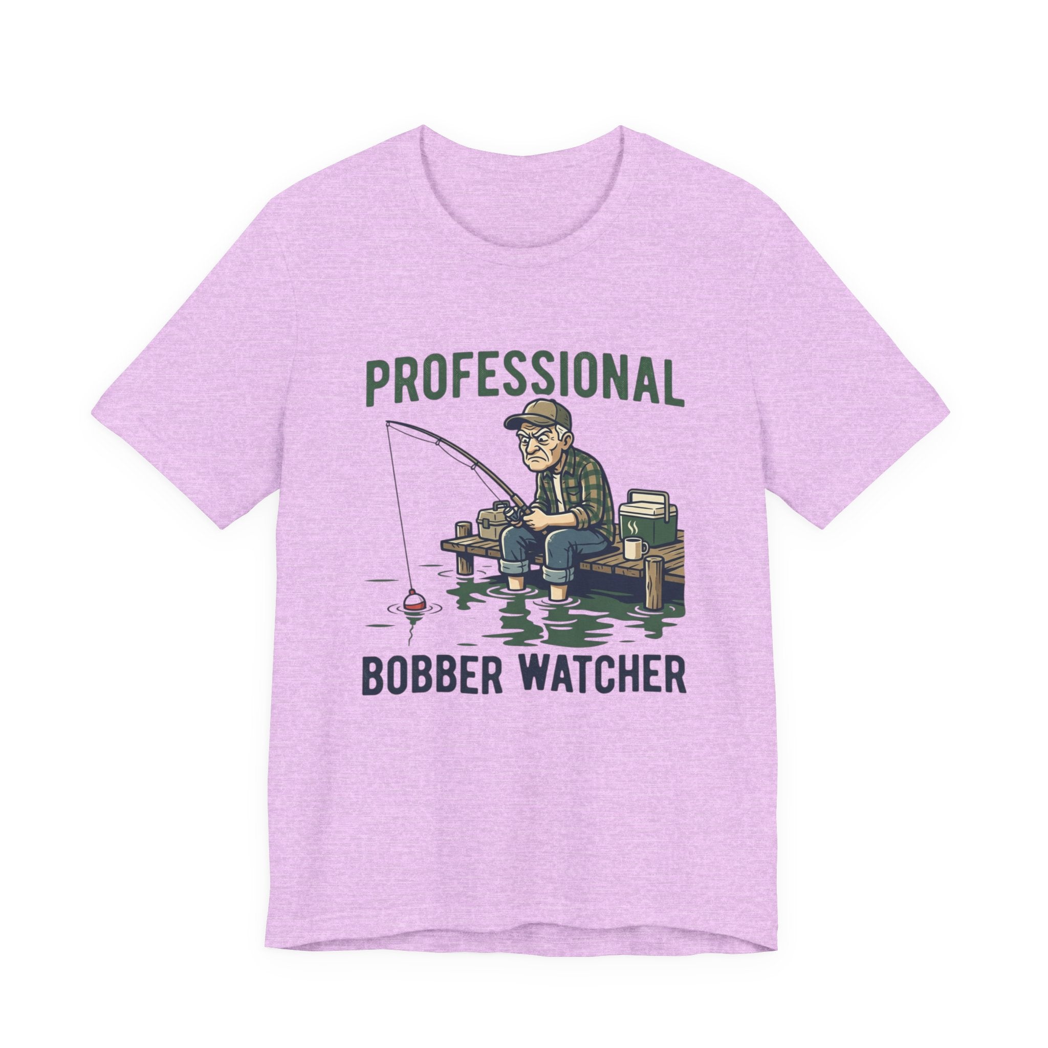 Professional Bobber Watcher Fishing T‑Shirt