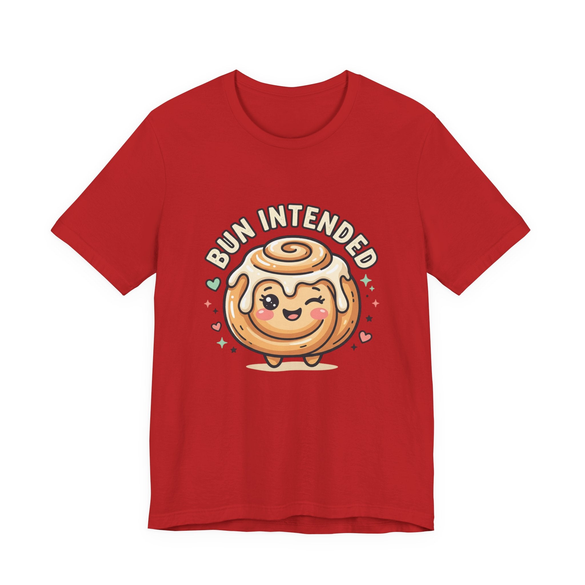 Bun Intended Cute Cinnamon Roll Tee
