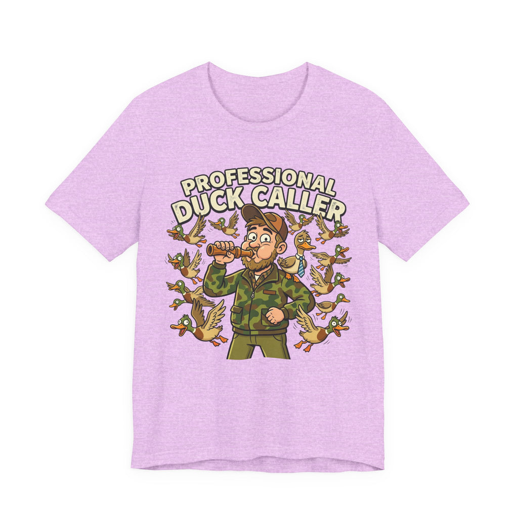 Professional Duck Caller T-Shirt — Funny Hunting Tee for Duck Hunters