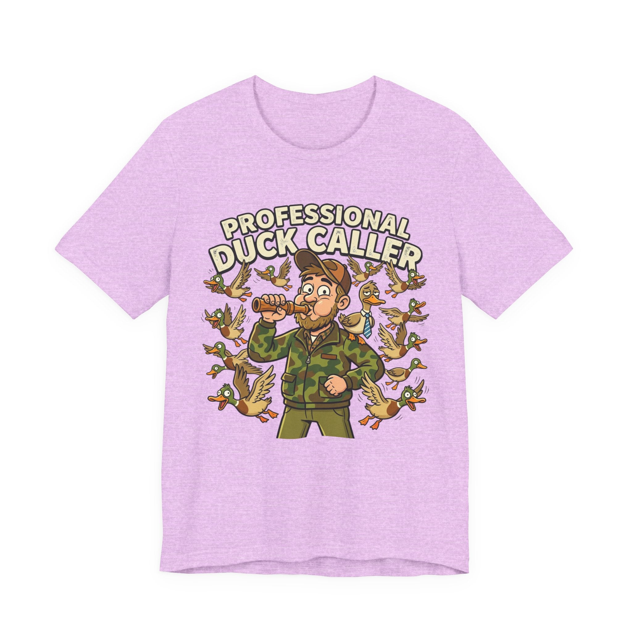Professional Duck Caller T-Shirt — Funny Hunting Tee for Duck Hunters