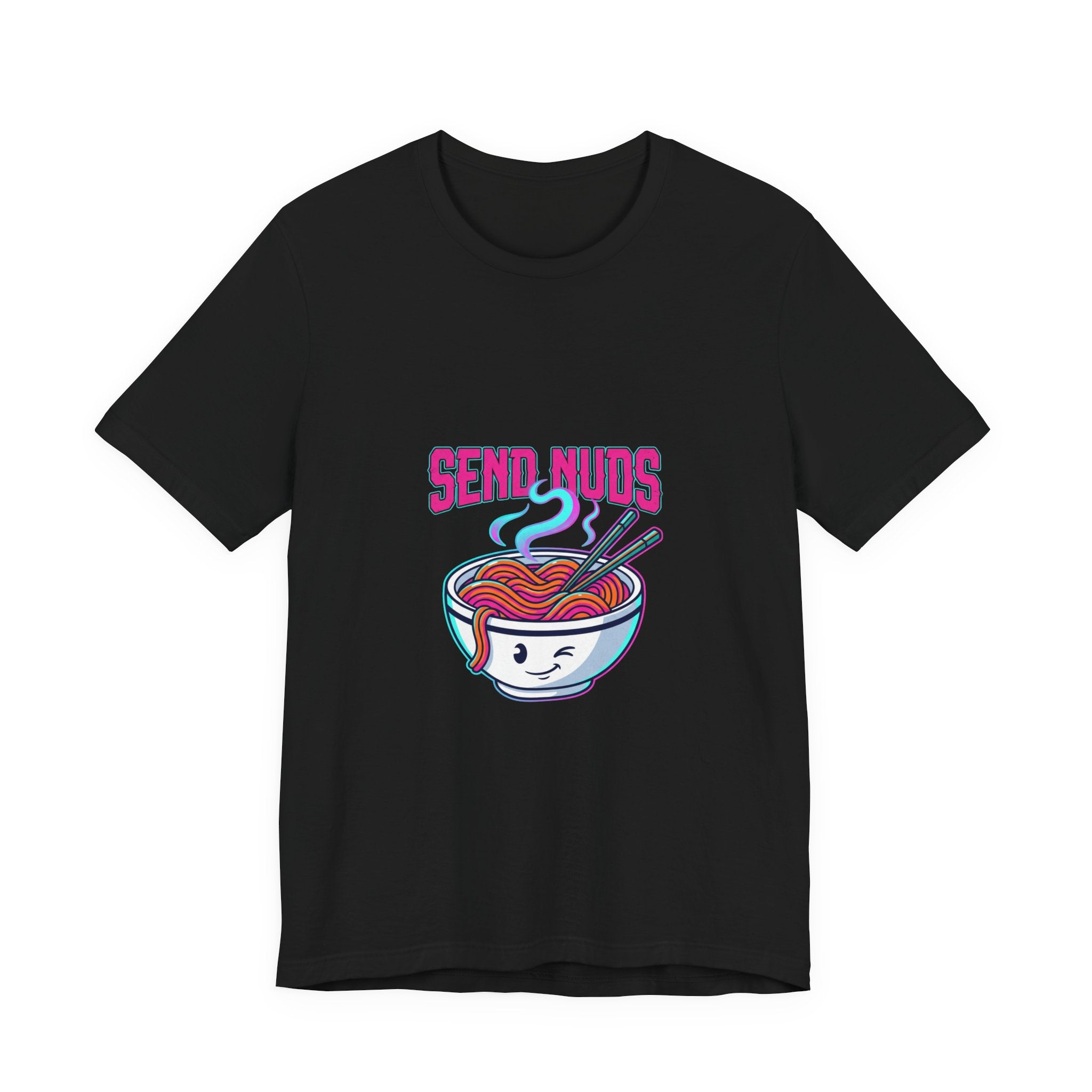 Ramen 'Send Nuds' Graphic Tee — Cute Kawaii Noodle Shirt