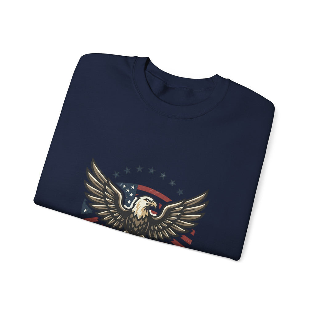 Liberty Eagle 1776 Sweatshirt | Faith-based Patriotic, Vintage Americana