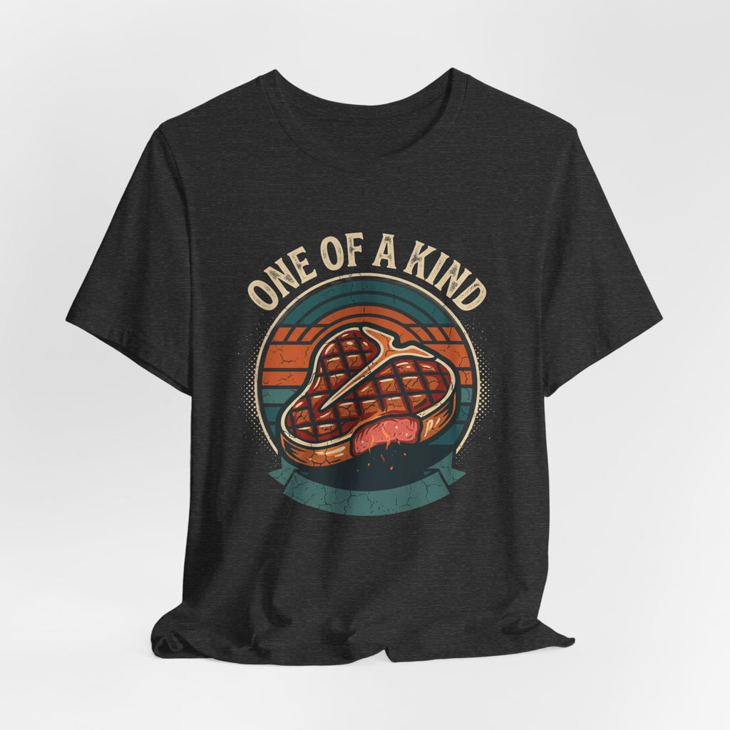 One of a Kind Steak T-Shirt — Vintage Retro Grill Tee