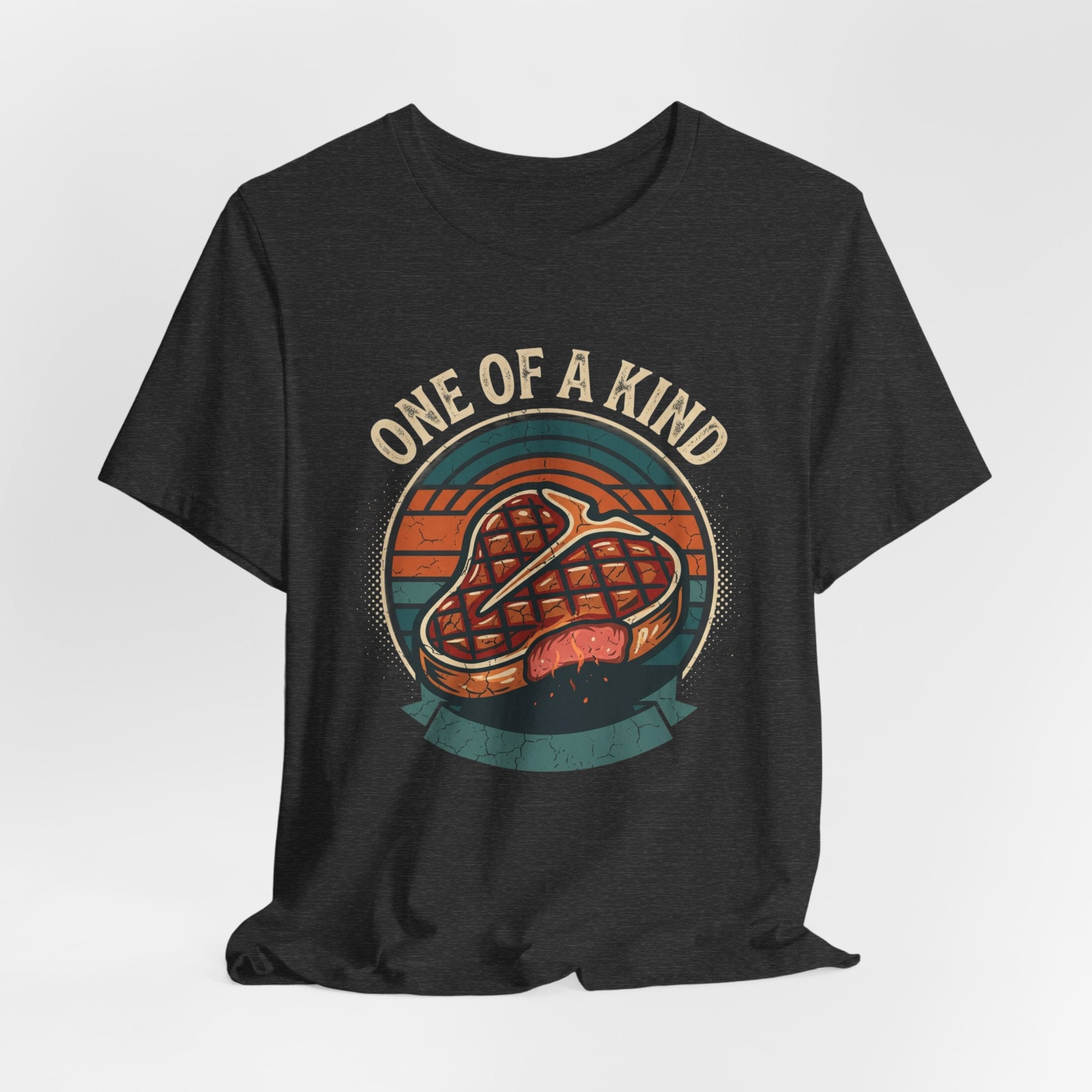 One of a Kind Steak T-Shirt — Vintage Retro Grill Tee