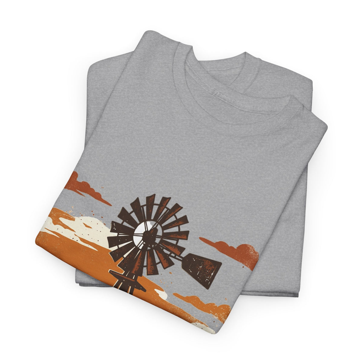 Windmill Sunset T-Shirt