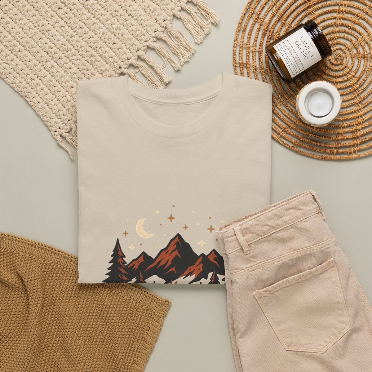 Campfire Mountains T-Shirt