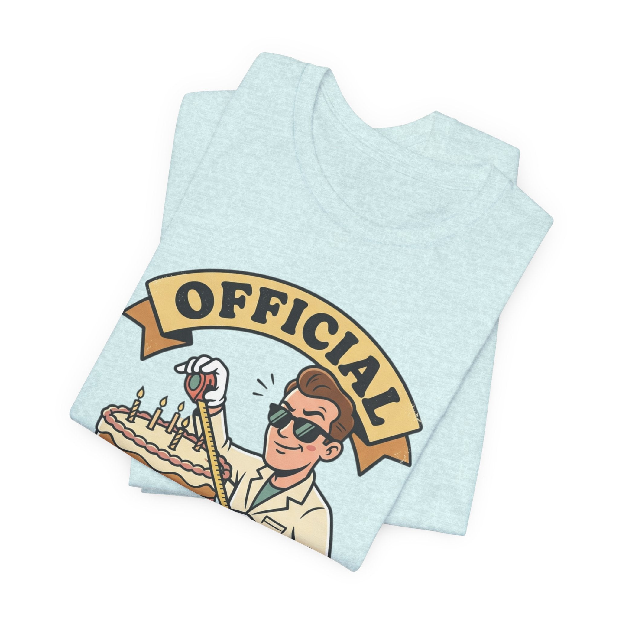 Cake Inspector T-Shirt — "Official Cake Inspector" Funny Baking Tee