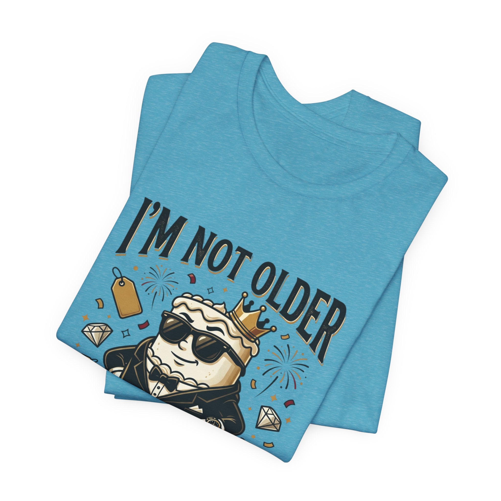 I'm Not Older I'm More Expensive T-Shirt – Funny Birthday Cat King Tee